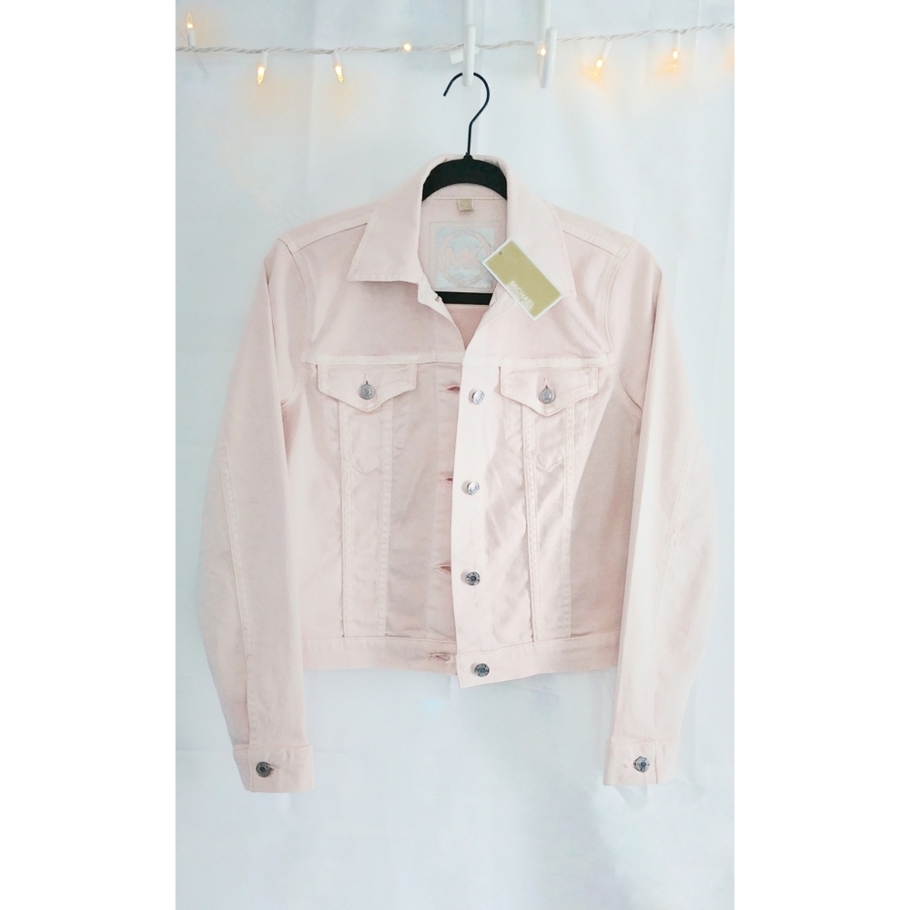 Michael Kors Blossom Denim Jacket